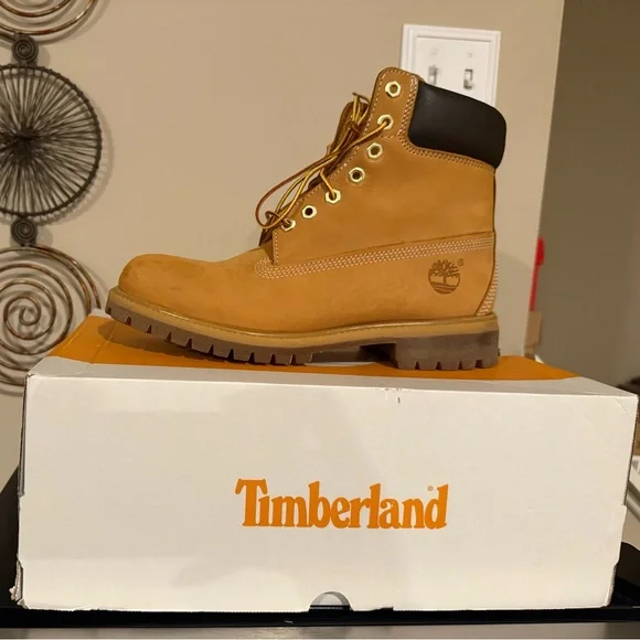 Timberland | Shoes | Timberland Wheat Nubuck Boots With  display picture 3